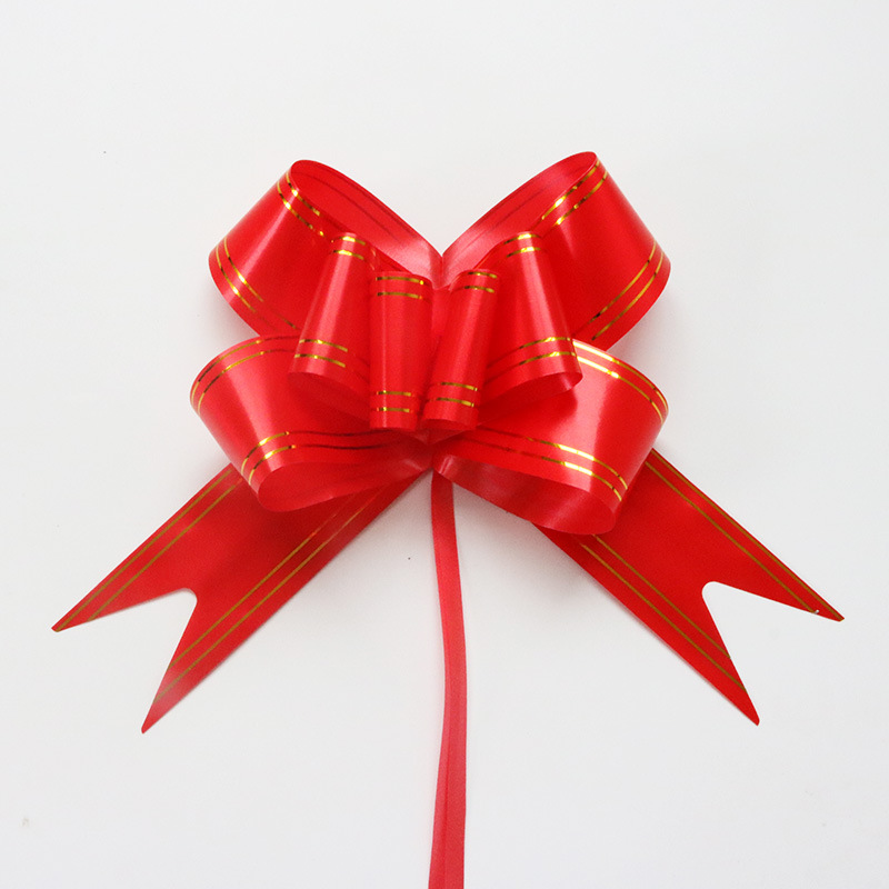 Nơ rút gói quà tết, trang trí lễ sinh nhật, làm hoa 5cm, 3cm, 1.8cm, 1.2cm siêu đẹp giá sỉ HD Gift