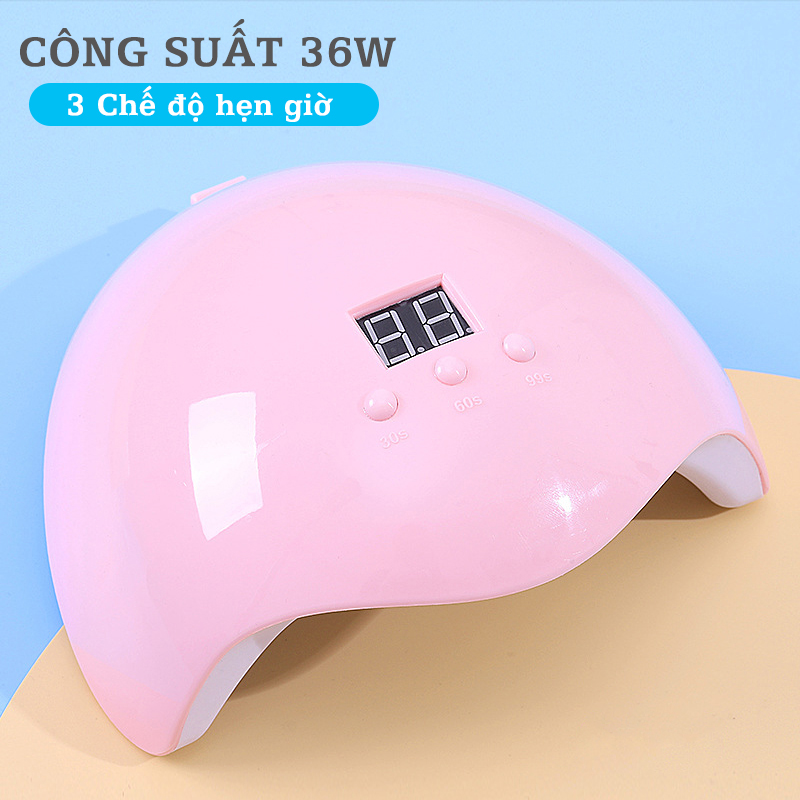 Máy hơ móng tay sơn gel Star nhanh khô, máy hong khô móng tay, móng chân 36W