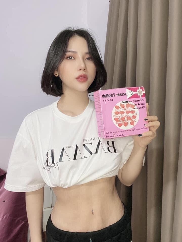 Kẹo giảm cân Socola Đan Mạch X2 Hồng