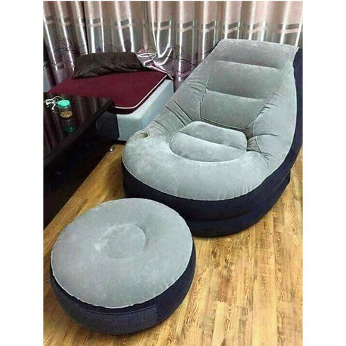 TẶNG KÈM BƠM] Ghế Hơi Intex - Ghế Tựa Lưng - Giường Hơi, Nệm Hơi Cao Cấp. Ghế Hơi Intex Vỏ Nhung, Thiết Kế Sang Trọng, Thích Hợp Cho Thư Giãn Nghỉ Ngơi