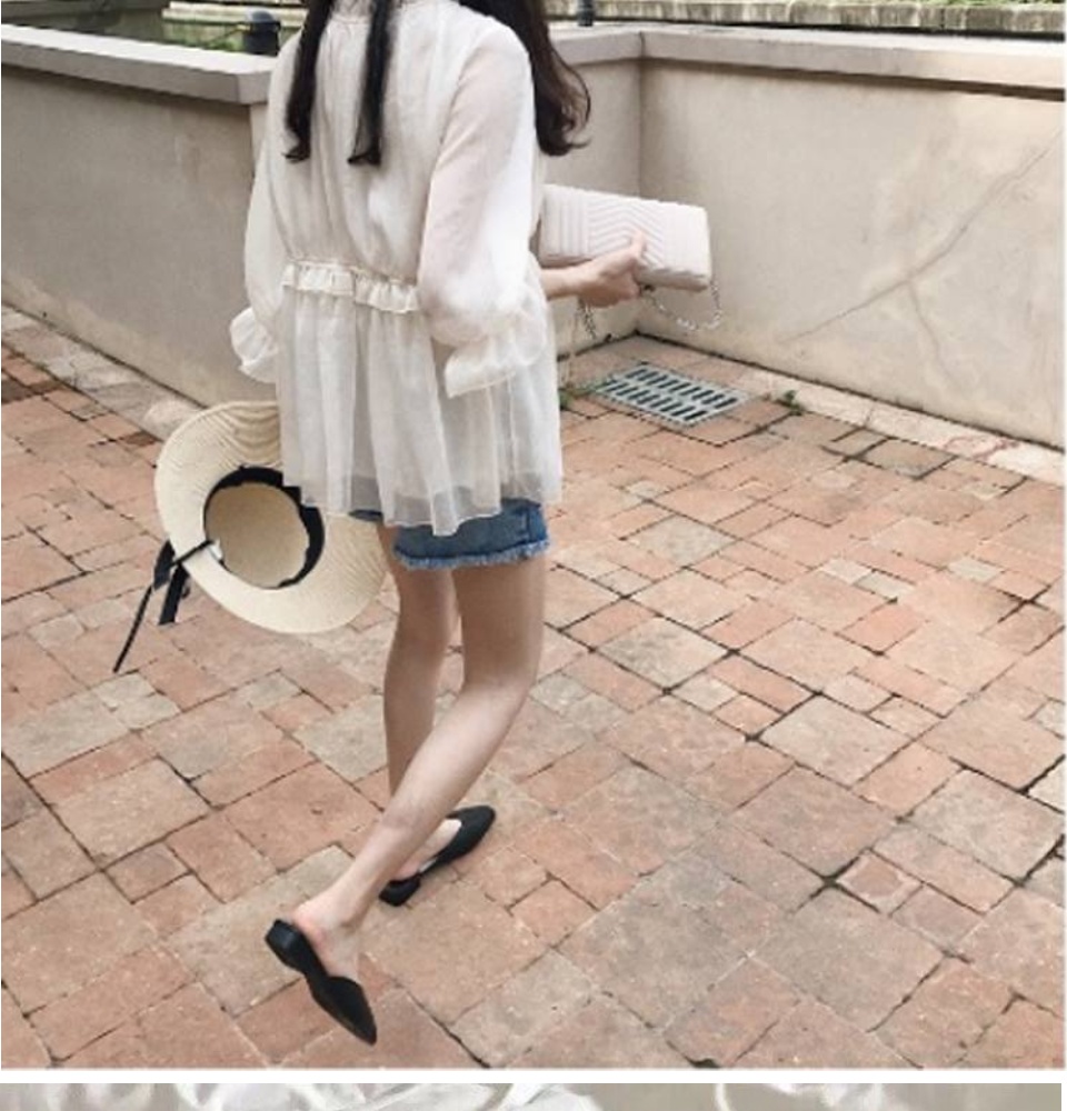 dép sục - dep nu - siêu sang chảnh -mix đồ cực bánh bèo - SẴN 3 MÀU HÀNG LOẠI MOT - DOZIMAX 8