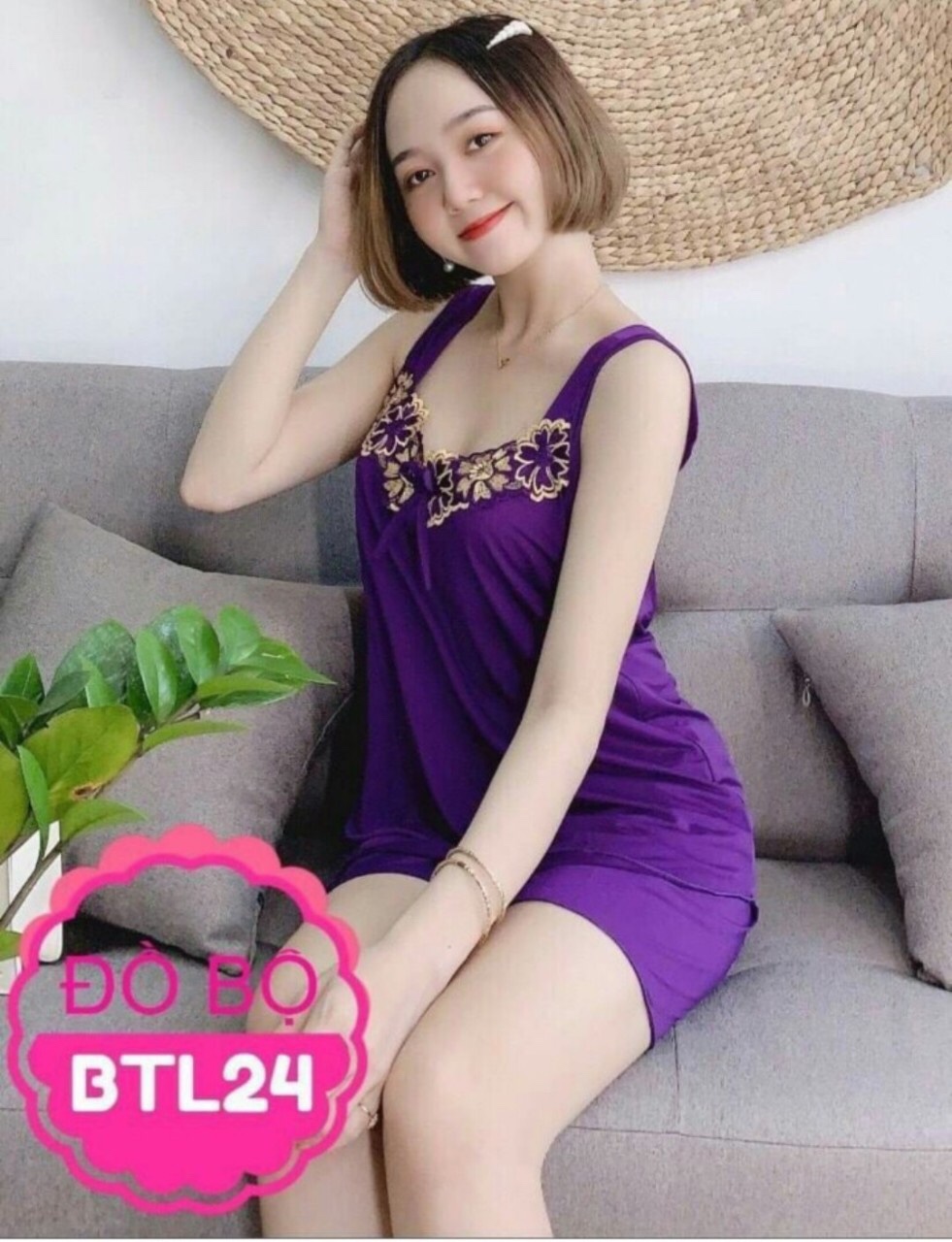 Bộ đồ ngủ thun lạnh