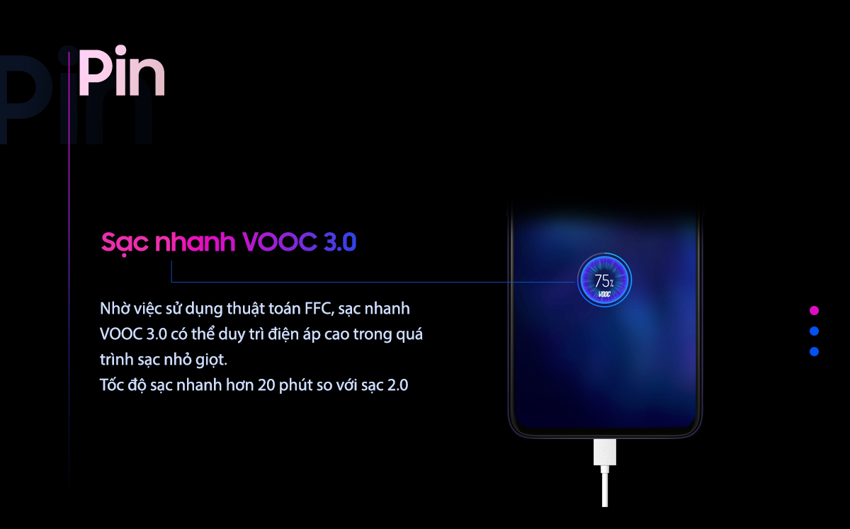 OPPO F11 SẠC NHANH VOOC 3.0