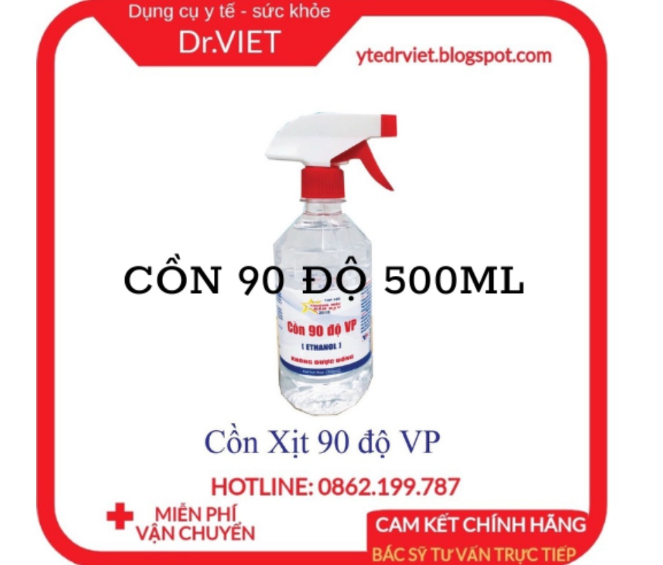 nước 90 độ 500ml Vĩnh Phúc dùng để tiệt trùng các dụng cụ y tế, sát trùng vết thương ngoài, sát khuẩn tay, vệ sinh hiệu quả diệt khuẩn, diệt khuẩn dụng cụ y tế, bề mặt trong y tế - DrViet 60 nước 90 độ 500ml Vĩnh Phúc dùng để tiệt trùng các dụng cụ y tế, sát trùng vết thương ngoài, sát khuẩn tay, vệ sinh hiệu quả diệt khuẩn, diệt khuẩn dụng cụ y tế, bề mặt trong y tế - DrViet