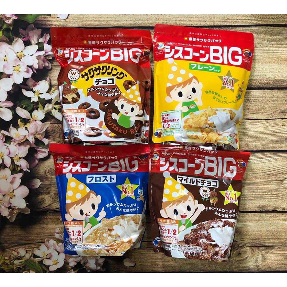 Ngũ Cốc Ăn Sáng Nissin Nhật Bản (Date 09/2022)