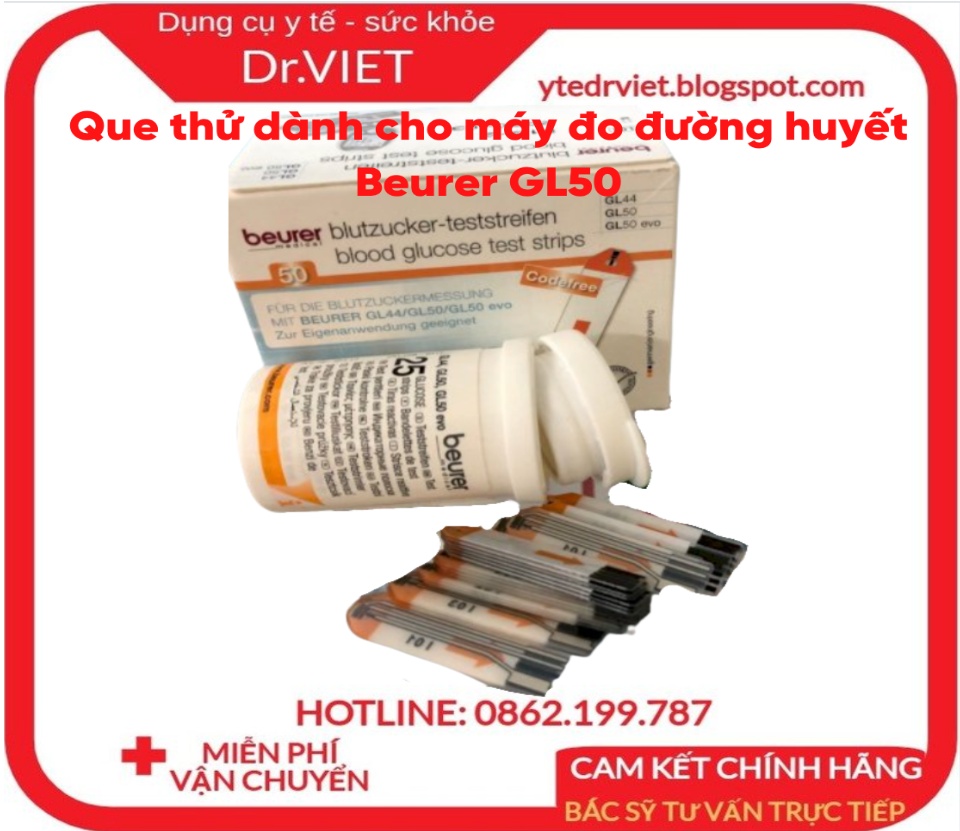 Que thử dùng cho máy đo đường huyết Beurer GL42, GL50 chính hãng-Xuất xứ Đức,lấy máu không đau giúp người dùng không có cảm giác sợ mỗi khi sử dụng,không bị mất nhiều máu khi dùng,đo đường huyết chính xác,kiểu dáng nhỏ gọn 68 Que thử dùng cho máy đo đường huyết Beurer GL42, GL50 chính hãng-Xuất xứ Đức,lấy máu không đau giúp người dùng không có cảm giác sợ mỗi khi sử dụng,không bị mất nhiều máu khi dùng,đo đường huyết chính xác,kiểu dáng nhỏ gọn