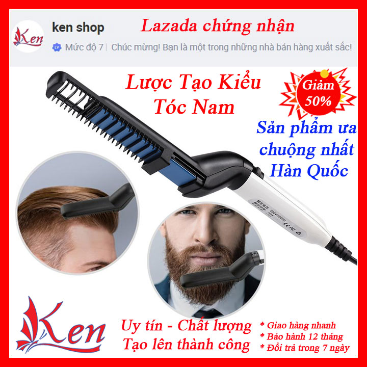 Lược chải tóc cute - Lược chải nhuộm tóc màu - Lược tạo kiểu tóc nam - Lượt điện - Lượt bấm, cài, tròn