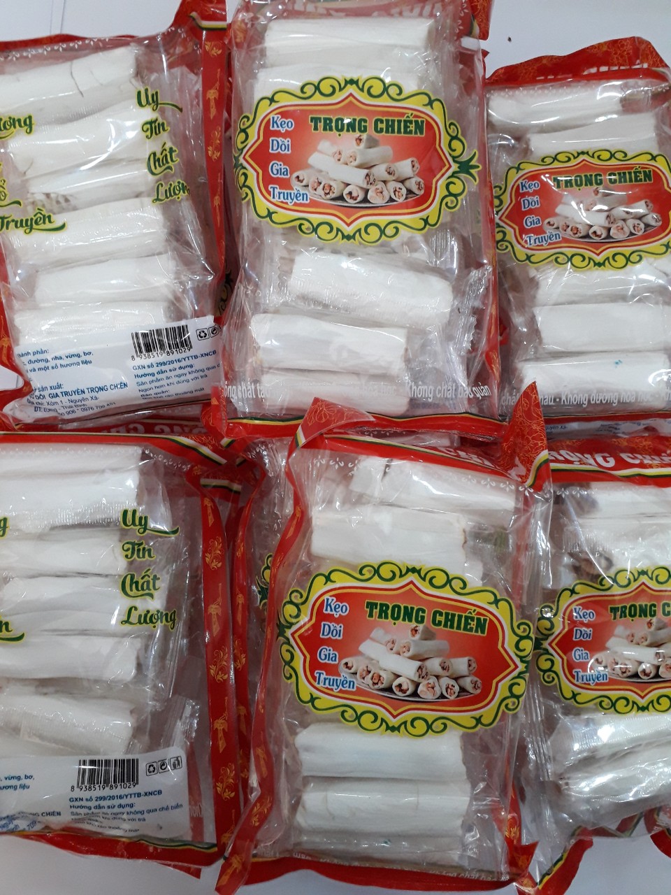 Kẹo dồi lạc Thái Bình - Giòn - Thơm - Bùi - Ngon(kẹo kéo)