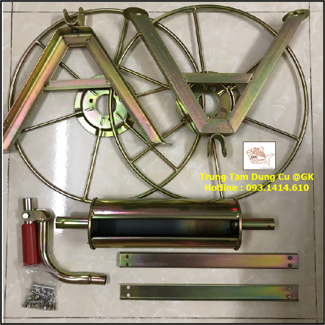 Rulo cuộn ống nước rulo cuốn dây phun xịt áp lực cao Trung Tâm Dụng Cụ @GK Shopconcachep