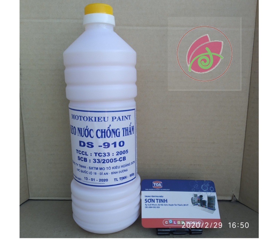 Sơn Chậu ] Keo Bóng Nước Motokieu, Mô Tô Kiều Keo Nước Chống Thấm Ds - Ds  910 | Lazada.Vn
