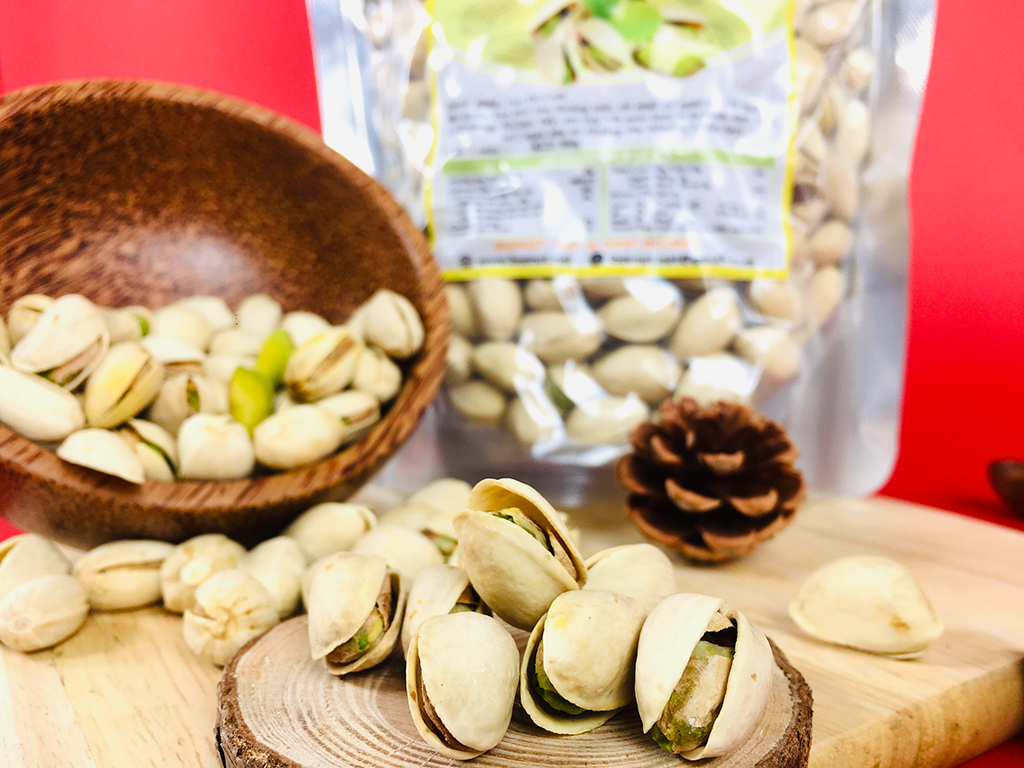 Hạt dẻ cười 250g, Hạt dẻ Mỹ không tẩy trắng, Hạt dinh dưỡng BeeNut