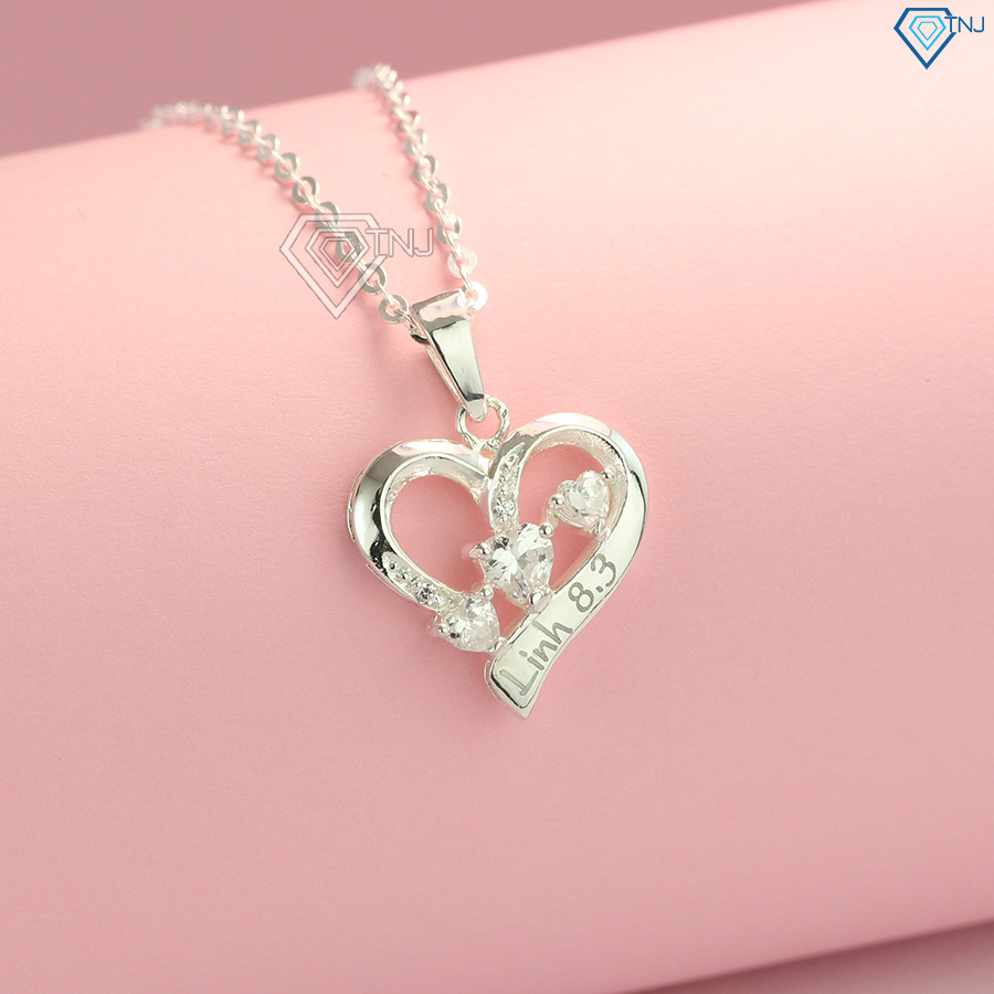 Nhẫn cặp đôi bạc tình nhân mắt xích ND0434 - Trang Sức TNJ