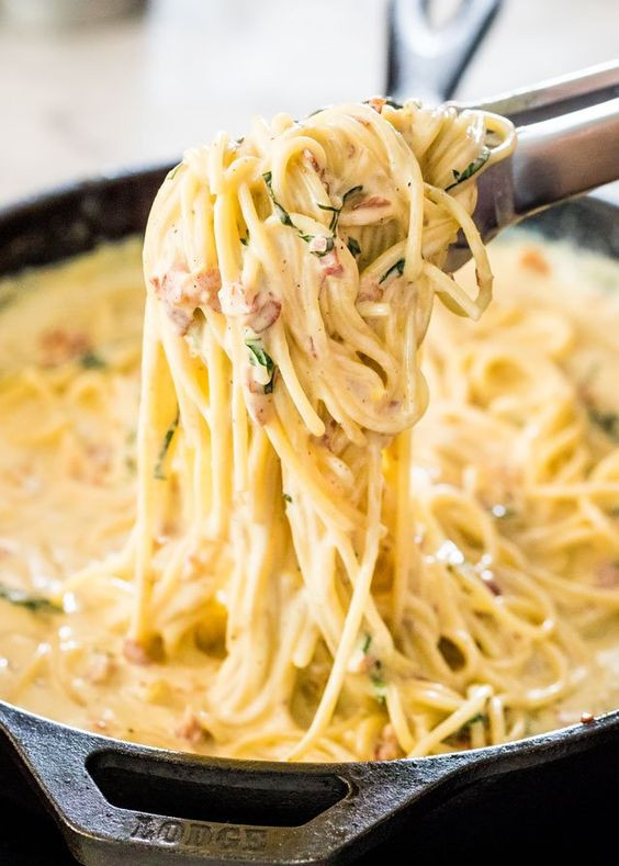 COMBO 1 Hộp Sốt Mì Ý Carbonara Nấm Prego 295g + 1 Gói Mì Spaghetti Prego 500g