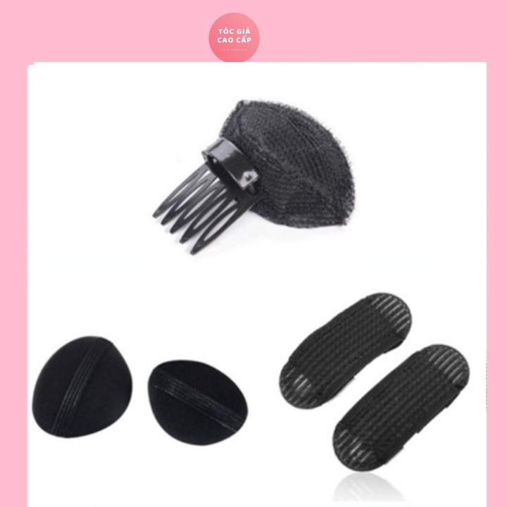 Dụng cụ độn phồng tóc, tóc mái tóc 2 bên đều được, thích hợp cho tất cả mọi người, kẹp mái phồng tự nhiên
