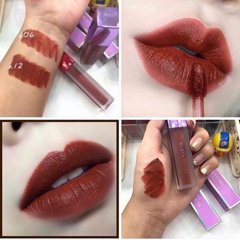 SON KEM BLACK ROUGE A12 ĐỎ NÂU