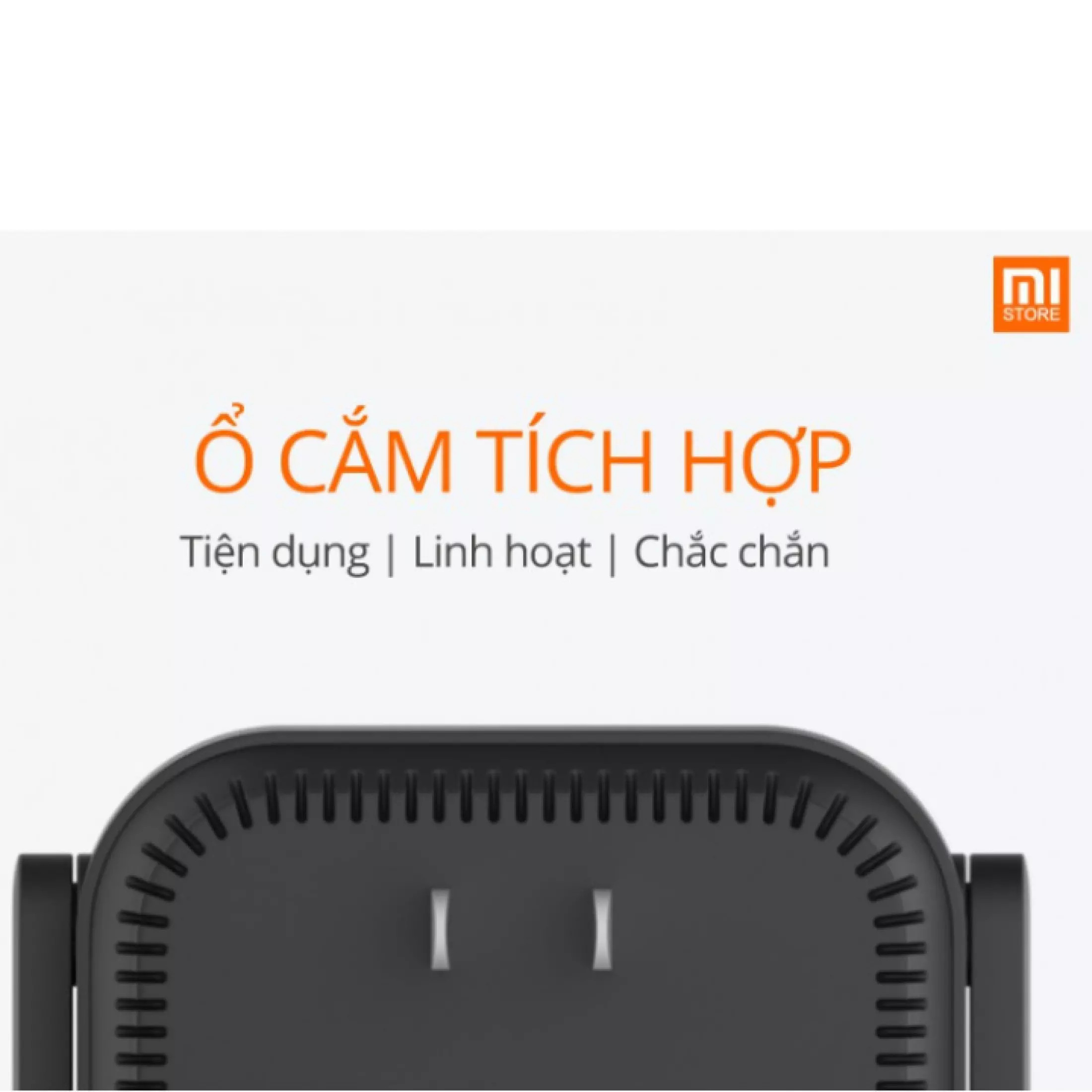 Kích sóng wifi Xiaomi Mi Repeater Pro-Bộ khuếch đại wifi Phiên bản mới nhất-Tốc độ 300Mbps-Sóng xuyên tường-Bảo hành 12 tháng