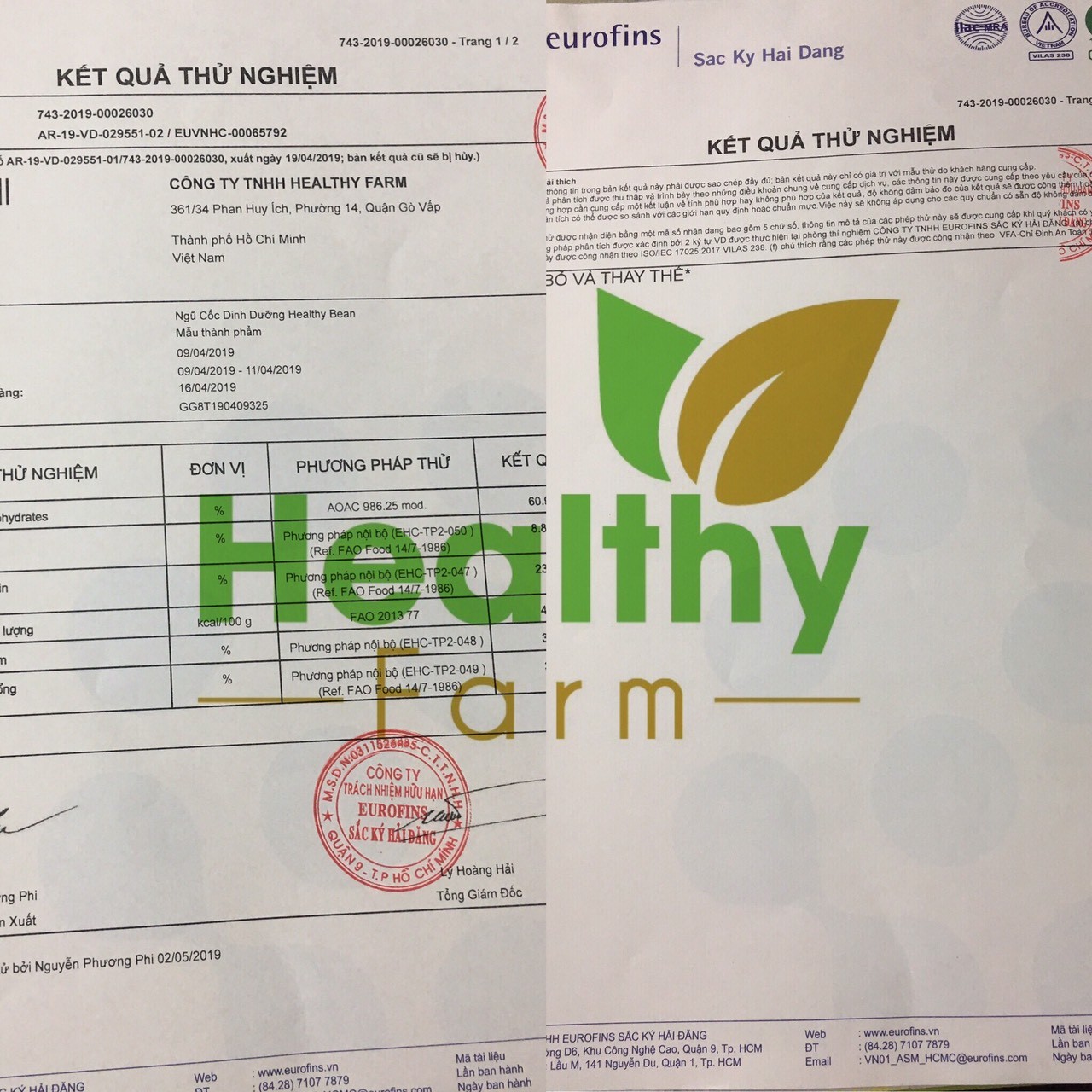 NGŨ CỐC TĂNG CÂN - TĂNG CƠ HEALTHY BEAN