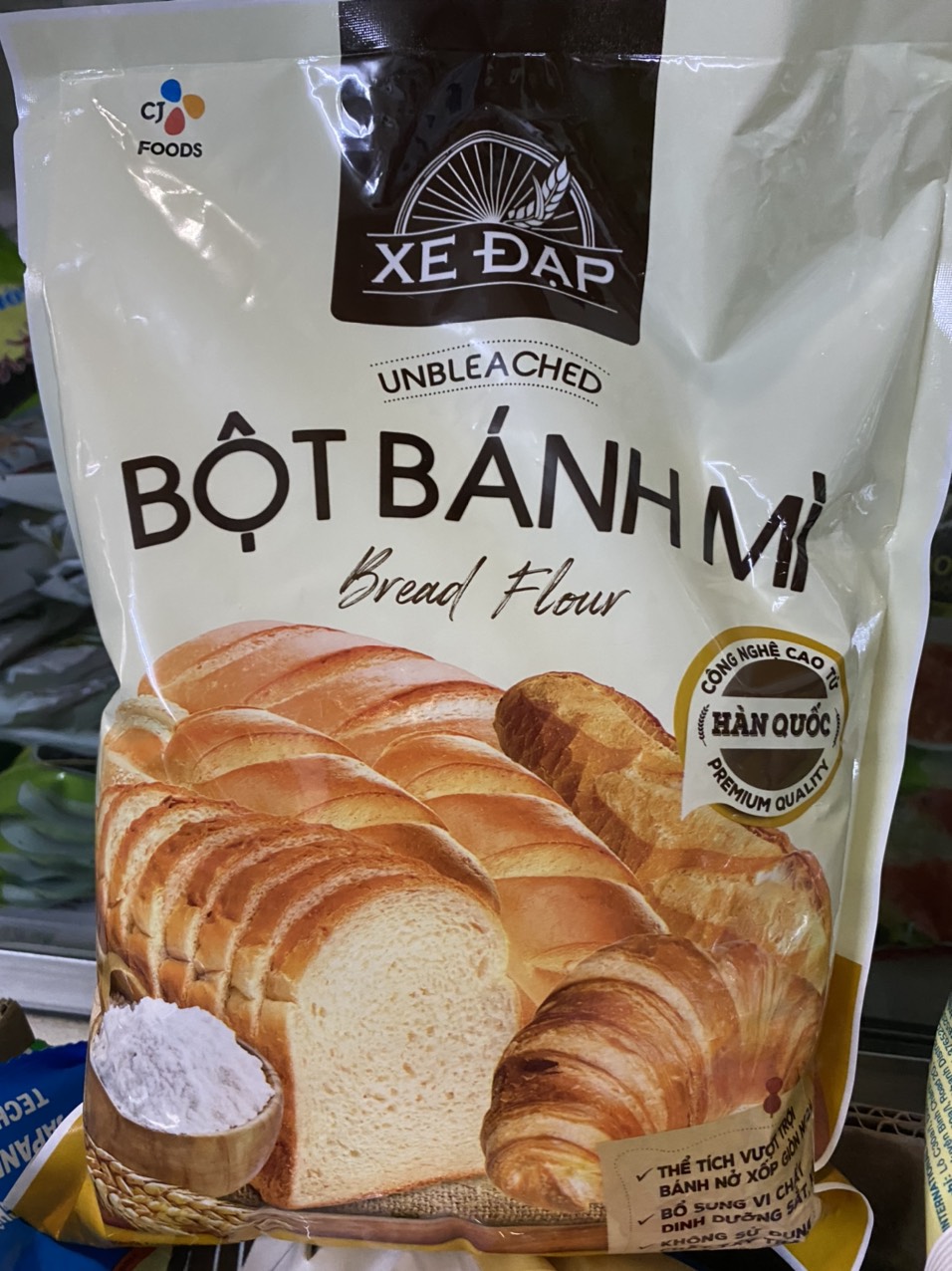 Bột Mì Làm Bánh MÌ CJ Xe Đạp