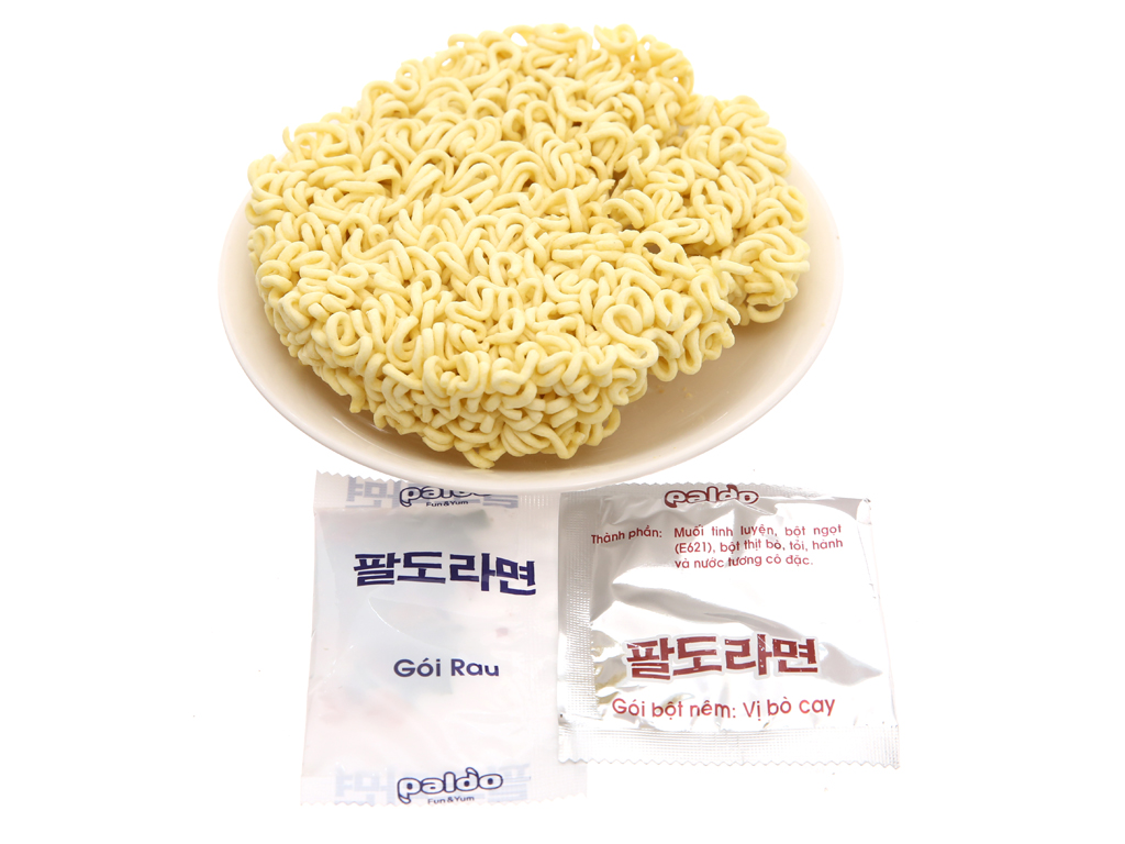 Mì Koreno vị Bò cay gói 100g COMBO 4 GÓI