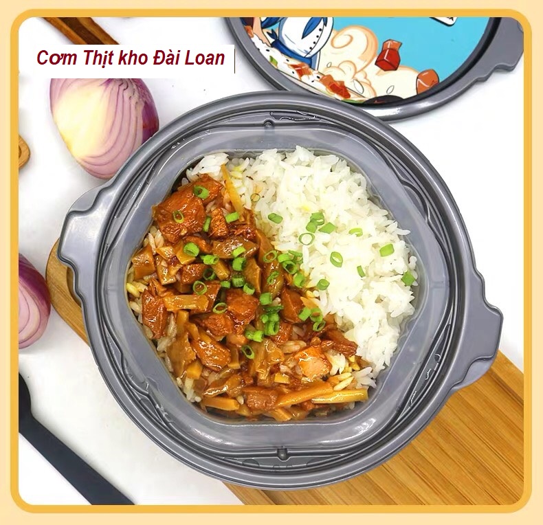 Cơm ăn liền ( cơm tự sôi ) - Cơm thịt kho Đài Loan