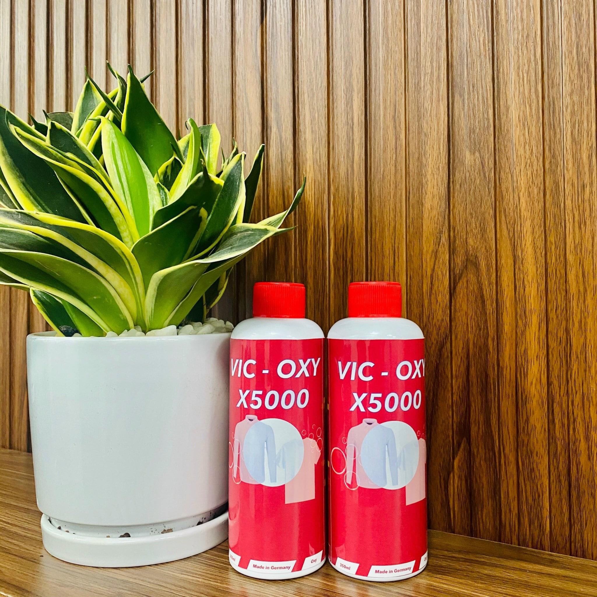 NƯỚC TẨY TRẮNG QUẦN ÁO VIC OXY X5000