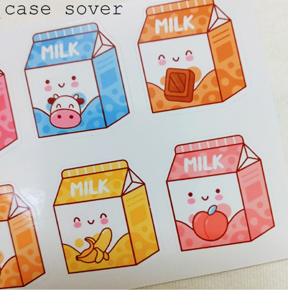 Việc sử dụng set sticker chủ đề Hộp Sữa chắc chắn sẽ làm cho các sản phẩm của bạn trở nên dễ thương và thú vị hơn rất nhiều. Hãy xem hình ảnh để cùng khám phá những phong cách khác nhau.