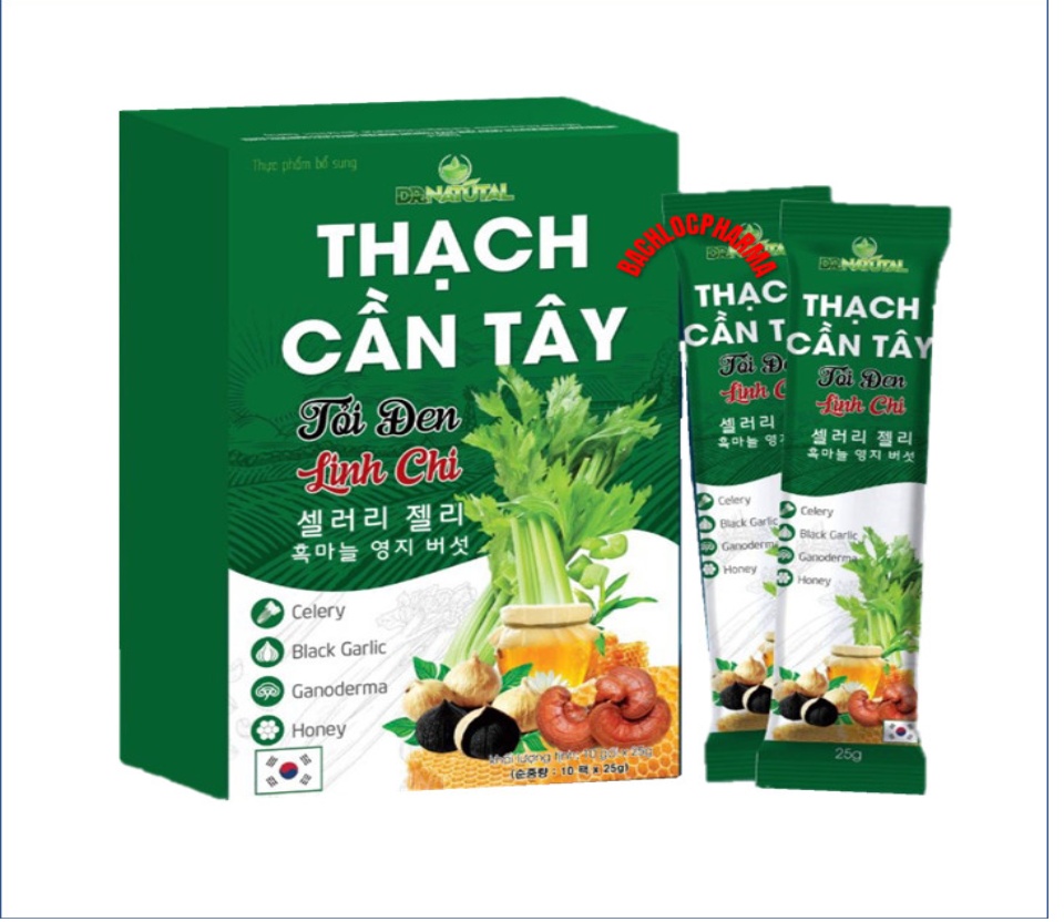 Thạch Cần Tây Tỏi Đen Linh Chi- Giúp Thải Mỡ, Giảm Cân Hiệu Quả, Đẹp Dáng, Sáng Da NgănNgừa Ung Thư - Cân Bằng Huyết Áp 4