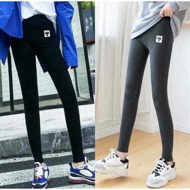 Quần nữ-quần nỉ mèo- quần legging lót lông mềm mịn hàng đẹp