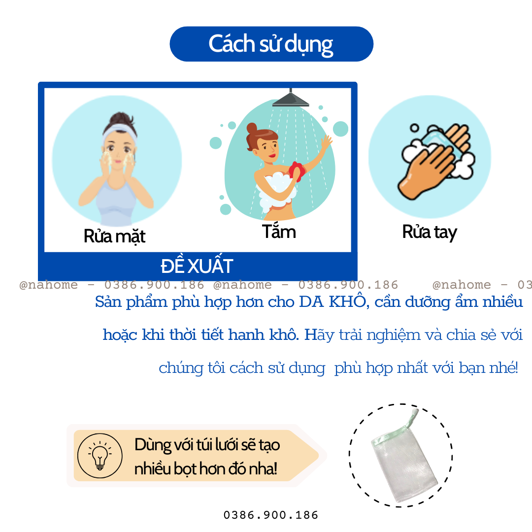 Xà bông bồ hòn Cốm Nghệ Tía Tô, giảm mụn, mờ thâm nám, dưỡng sáng da, phù hợp với da khô, mùi hương thảo, dạng bánh 120gr - Xà phòng Bồ hòn bếp xanh, dùng rửa mặt và tắm, đã được kiểm định chất lượng Nahome