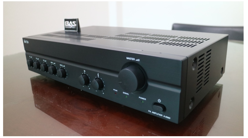 Tăng âm truyền thanh liền mixer TOA A-2060, Amply TOA A-2060