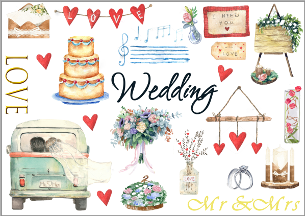 Sticker dán sổ tay, trang trí sổ dán ảnh, scrapbook, nhãn dán sinh nhật, giáng sinh