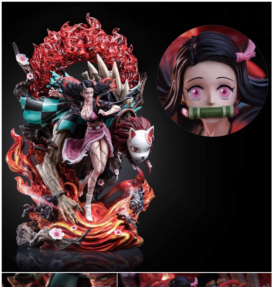 Mua Mô Hình Kimetsu No Yaiba Nezuko ánh trăng siêu quyến rũ Cao 31cm nặng  15kg Figure anime kimetsu no yaiba thanh gươm tại Mohi Store Chuyên Mô  Hình  Tiki