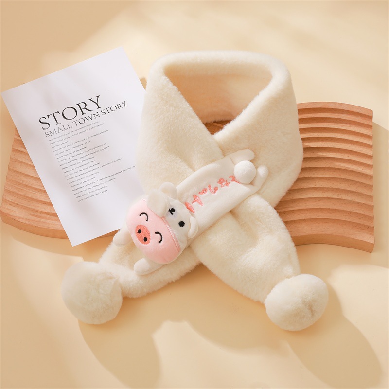 khăn quàng cổ lông cho bé