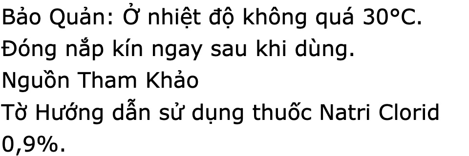 Dung Dịch Natri Clorid 0.9% Pharmedic Súc Miệng, Rửa Vết Thương Chai 500Ml [Chính hãng] - Vệ sinh răng, miệng, họng mỗi ngày, dung dịch được dùng ngoài rửa vết thương