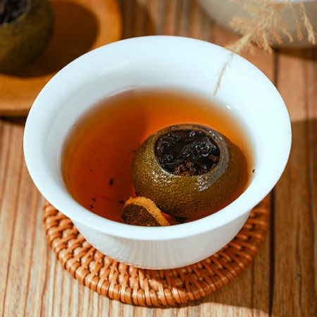 [HCM] TRÀ PHỔ NHĨ QUÝT THƯỢNG HẠNG loại to- 1 viên dùng thử
