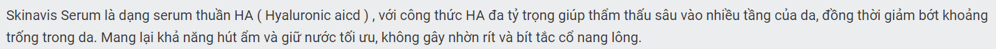 HÀNG NHẬP KHẨU - Serum B5 SKINAVIS Hyaluronic Acid & Niacinamide + B5 Dưỡng Cấp Ẩm Phục Hồi Da, Cấp Nước, Làm Trắng Sáng Dịu Da, Giảm Thâm, Tinh Chất Chống Lão Hoá - DuocmyphamDrAn