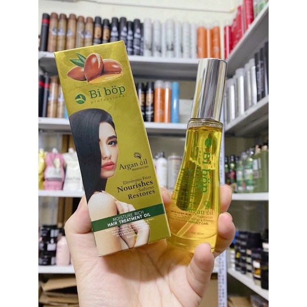 Tinh dầu dưỡng tóc Bibop Argan Oil Hair Serum 80ml Chính Hãng camy shop68