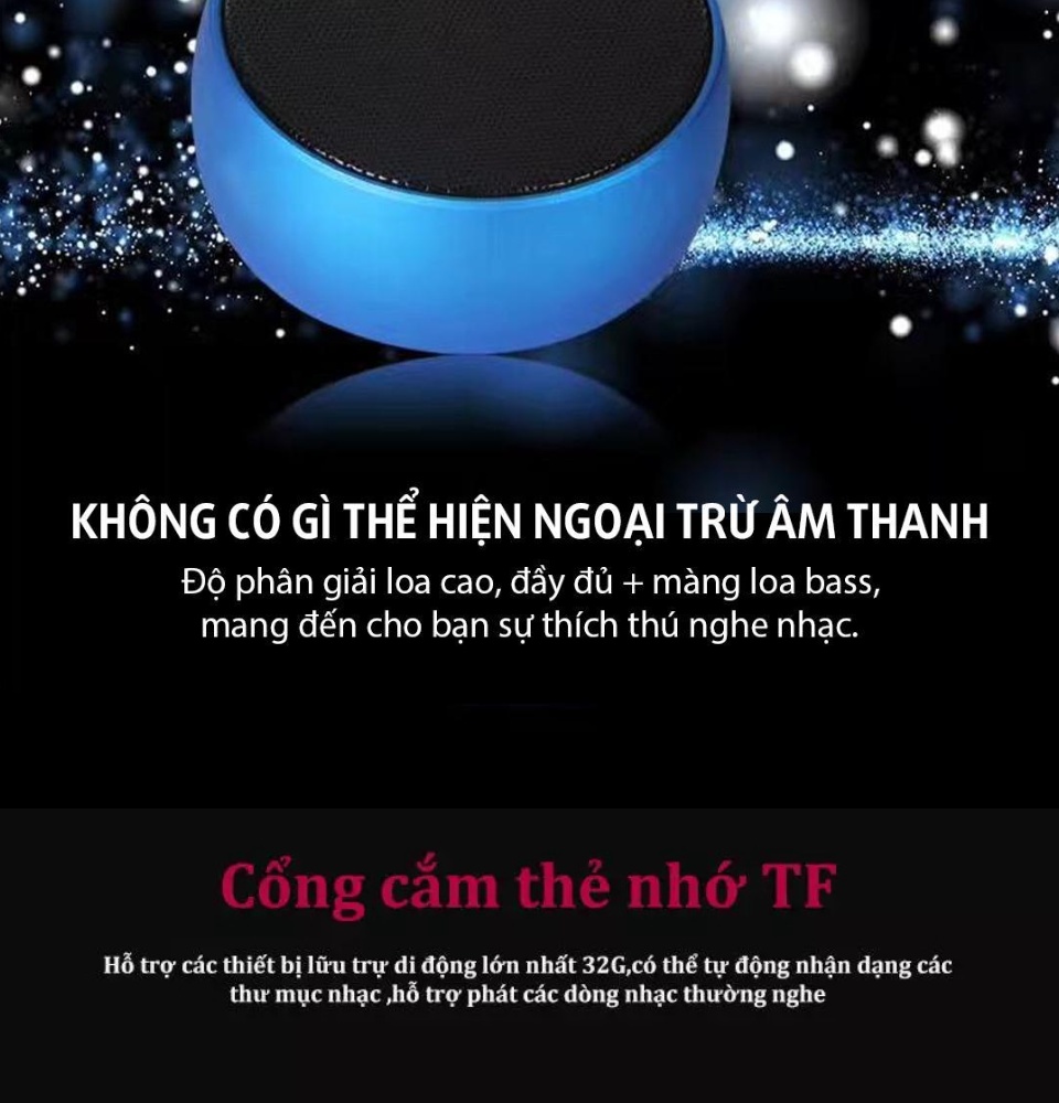 Loa bluetooth bọc thép mini Đức E-305 Growntech có thể sử dụng dây cáp liên