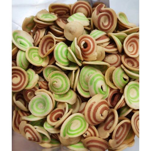 100G BÁNH TAI HEO NHÍ MIX TRUYỀN THỐNG VÀ TRÀ XANH