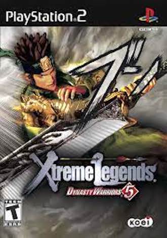 Đĩa game Tam quốc chí 5 ps2 - Xtreme Legend Dynasty Warriorz 5