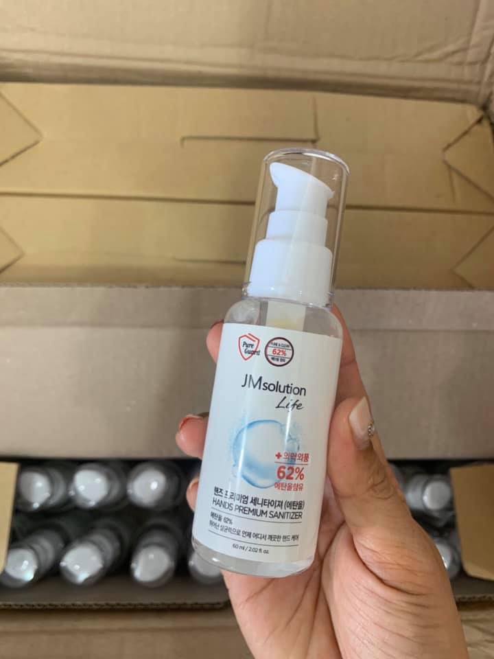 Gel Rửa Tay Khô Diệt Khuẩn 99,9% JM Solution Life Hands Premium Sanitizer 60ml