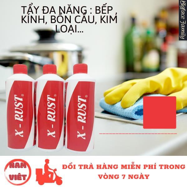 Bình xịt tẩy rửa đa năng XRUST - Chai xịt vệ sinh nhà bếp, nhà tắm, nhà vệ sinh,máy móc,xe hơi,vệ sinh giày - Nước Tẩy Rửa Đa Năng Đánh bay mọi vết bẩn tốt hơn