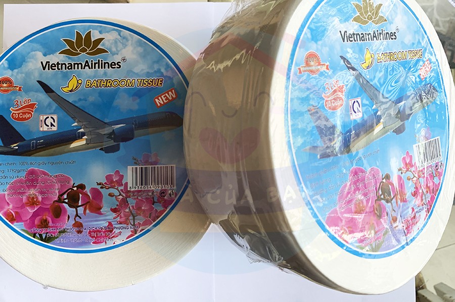 Giấy vệ sinh cuộn lớn, giấy vệ sinh bánh xe loại cao cấp 500g tiết kiệm chi phí, giấy vệ sinh cao cấp dành cho nhà hàng, khách sạn, quán ăn, cafe, Bathroom Tissue - Nhà Của Bạn