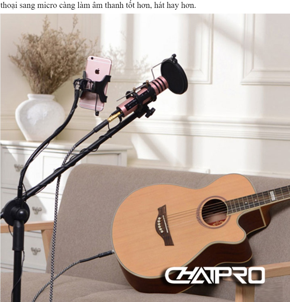 Mic Thu Âm Bộ Micro C7 Live Stream Mic Thu Âm C7 Mic Thu Âm