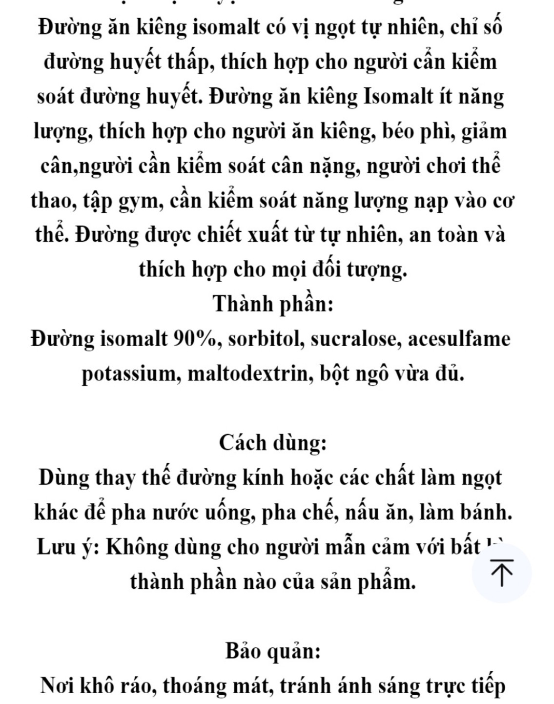 Combo 2 hộp Đường ăn kiêng Isomalt Vnanutrifood 400g tốt cho sức khỏedành cho người béo phì, ăn kiêng, tập gym tốt cho sức khỏe