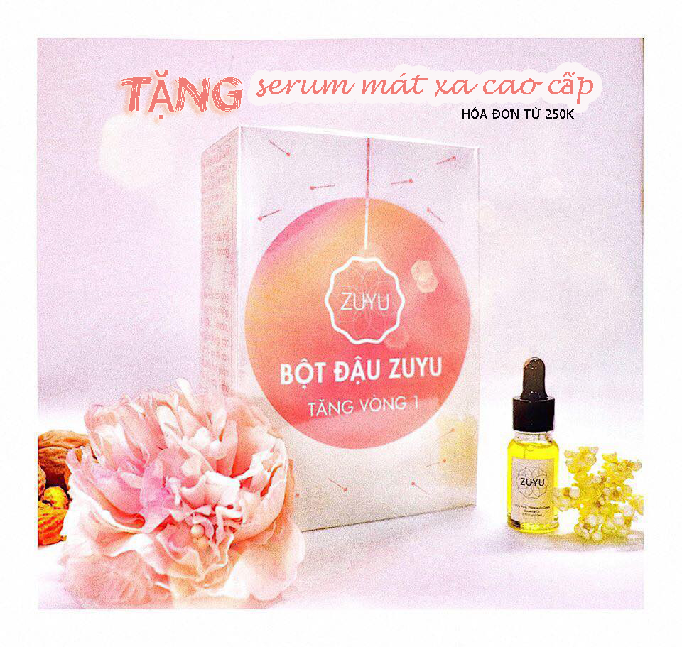 Ngũ Cốc Zuyu - Tăng Vòng 1 Tự Nhiên ( Tặng ngay tinh dầu massage ngực)