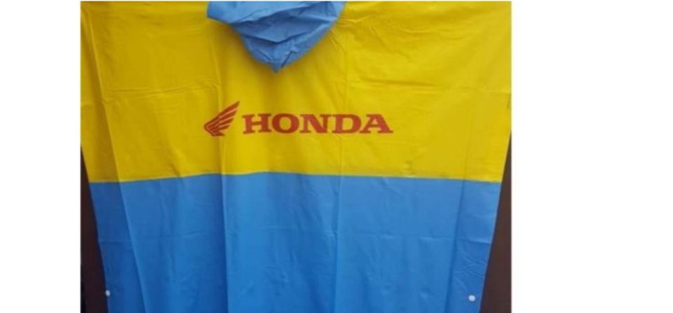 [HCM]Áo mưa cánh dơi Honda(màu ngẫu nhiên)