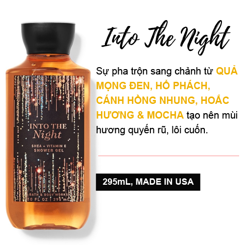 Sữa tắm Bath and Body Works INTO THE NIGHT 295ml | An Beauty Shop