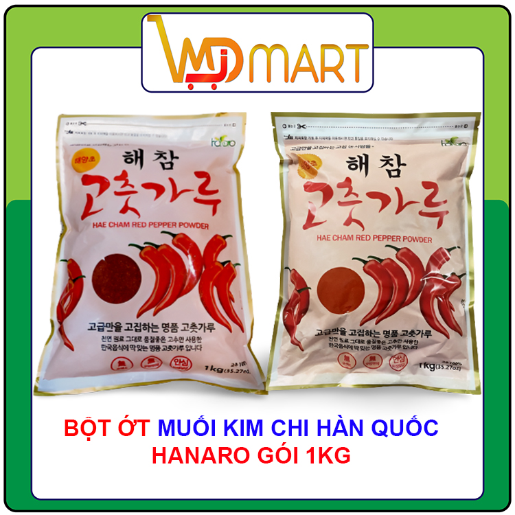 Bột Ớt Heacham Hanaro Hàn Quốc 1kg