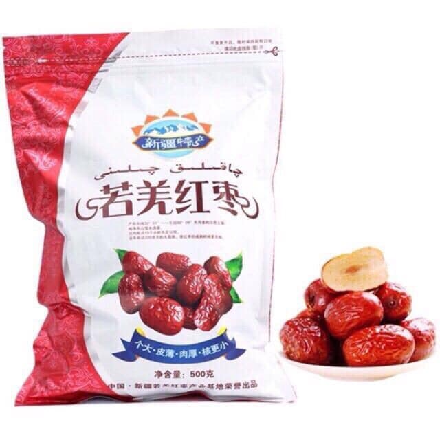Táo đỏ Tân Cương Gói 500g. ăn vặt.shop bách hóa hạt dinh dưỡng